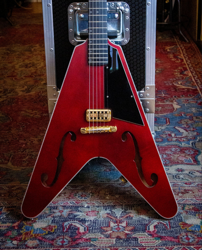 Blood Red Hollow Vee